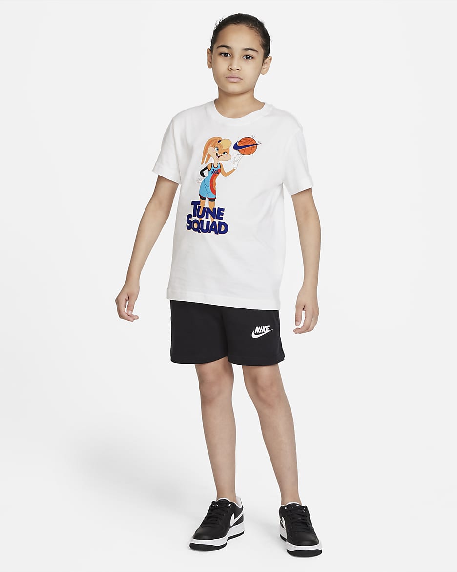 Nike Sportswear x Space Jam A New Legacy Older Kids Girls T Shirt. Nike ID